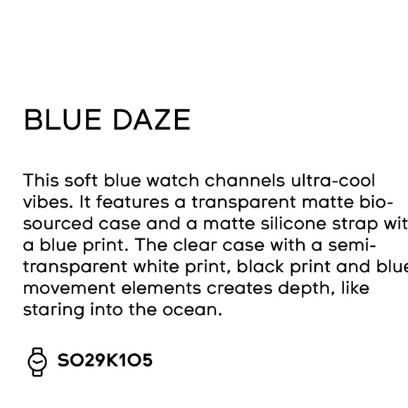 NEW Swatch BIO-SOURCE Silicone Quartz Watch - Picture 9 of 12